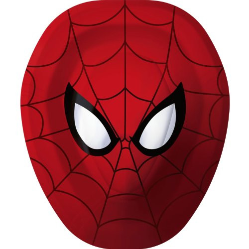 Marvel Ultimate Spider-man Spider Hero Dream Party DINNER Plates 8 Count