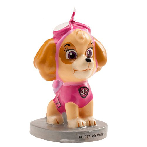 Dekora346181 Vela de Cumpleaños Skye Patrulla Canina 7 cm 346181