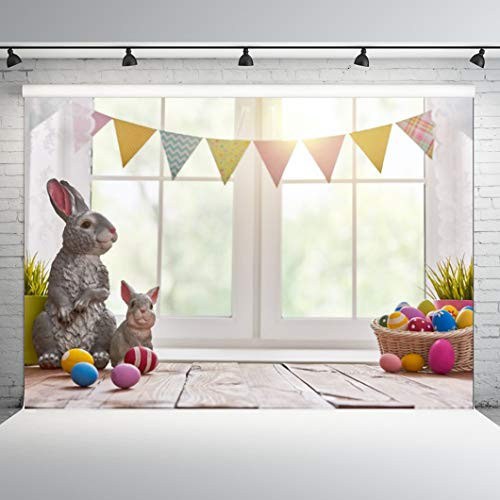 Dobeans Easter Backdrops for Photography 10x10ft Easter Bunny Backdrop Vinyl Painted Eggs Rabbit Banner Wood Floor Background Photography Backdrop for Kids Children Adult Portrait Photo Studio Props Dobeans Easter Backdrops for Photography 10x10ft Easter Bunny Backdrop Vinyl Painted Eggs Rabbit Banner Wood Floor Background Photography Backdrop for Kids Children Adult Portrait Photo Studio Props
