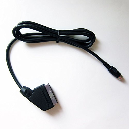 High Quality Sega Saturn SS RGB Real SCART Cable TV Lead for PAL NTSC Consoles