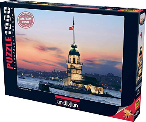 1000 Piece  Anatolian Puzzle  Maidens Tower Nostalgia Puzzle