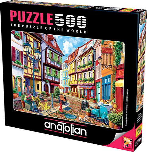 Anatolian Puzzle  Cobblestone Alley 500 Piece Jigsaw Puzzle #3614