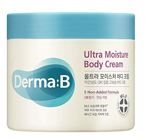 Derma B Ultra Moisture Body Cream 430ml 1454 Fl Oz  DermaB  KBeauty  Body Cream