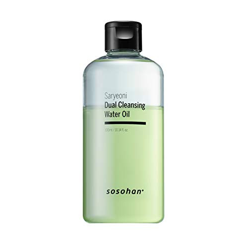 Sosohan Saryeoni Dual Cleansing Water Oil Kbeauty Facial Deep Cleansing Soften and Moisturize Makeup Remover  300ml  1014 floz