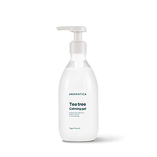 AROMATICA Tea tree Gel 1014oz  300ml Vegan Troubleclearing gel