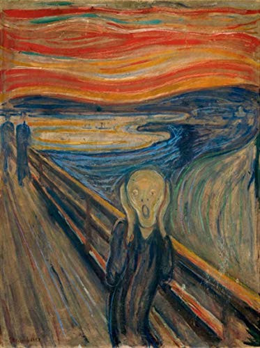 Chamberart 500 piece Premium Jigsaw Puzzle The Cry A5100 by Edvard Munch