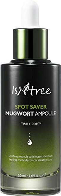 ISNTREE Spot Saver Mugwort Ampoule 169 floz  Skin Soothing Moisturizing  Protecting with Mugwort Extracts  Korean Skin Care Kbeauty  Serum Moisturizer Ample for Dry Sensitive Acne Aging Skin