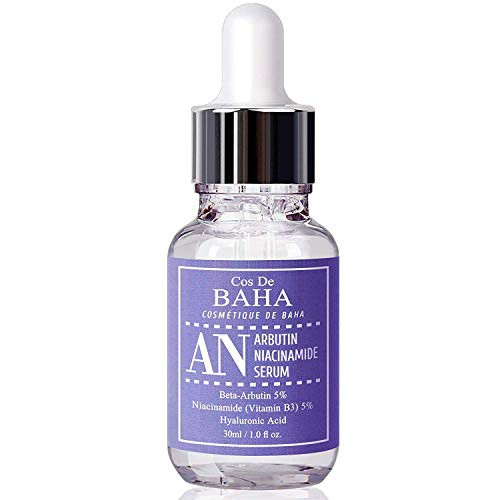 Niacinamide 5  Arbutin 5 Serum 1oz With Hyaluronic Acid  Skin Brightening  Diminishes Acne  Treating Pigmentations  Age Spots 1oz 30ml