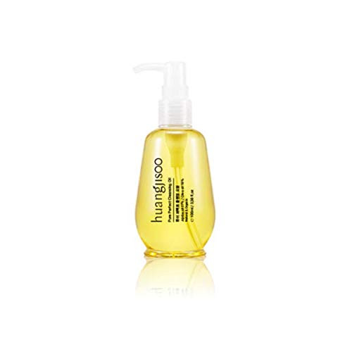 huangjisoo Pure Perfect Deep Cleansing Oil  Premium K Beauty Makeup Remover for Sensitive Skin Natural  Organic  Vegan  With Jojoba Oil  33 Fl oz