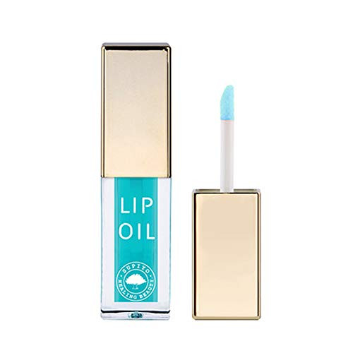 supiyo Lip Oil Fresh Mint Scent Clear Lip Gloss Serum Daily Treatment Formulated with Natural Ingredients