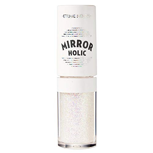 ETUDE HOUSE Mirror Holic Liquid Eyes #WH901 Crystal Shoes  Kbeauty Eyes Makeup  Liquid Eye Shadow with Sparkling Metallic Glitter  LongLasting and Quick Fixing