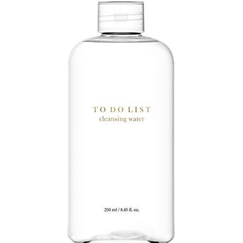 TO DO LIST Cleansing Water  Premium Micellar Water Makeup Remover  845 Fl Oz  Korean Skin Care For All Skin Types