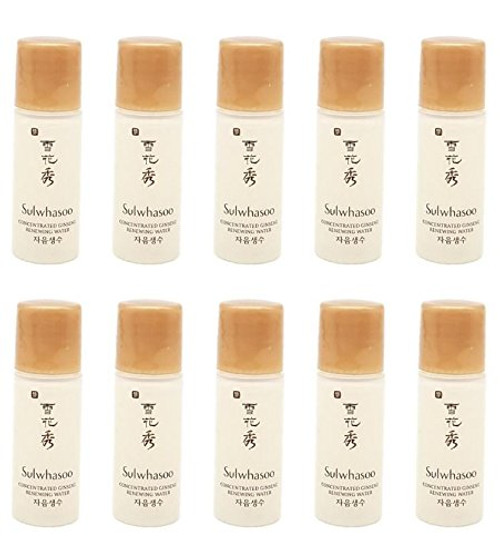 10ea Sulwhasoo Concentrated Ginseng Renewing Water 5ml X 10ea  SampleRandom  Hairband