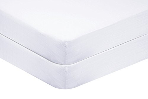Bacati 2 Piece Muslin Crib Sheets Solid White