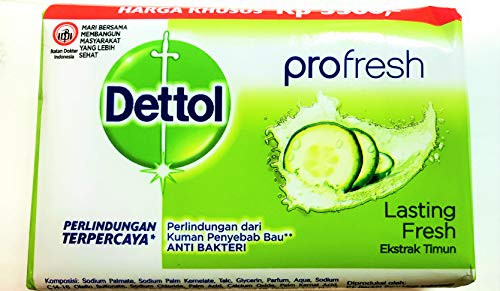 Dettol Antiseptic Soap Profresh Lasting Fresh 105g  Pack Of 12