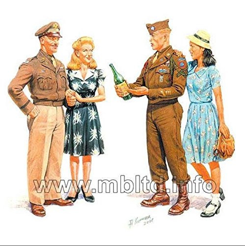 Masterbox Europe 1945  CIVILIANS Women 4FIG 135 Master Box 3514