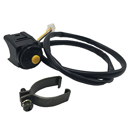 Cara 78 Motorcycle Handlebar Switch Yellow Horn Button Kill Switch for ATV Dirt Bike Motorbike Stop Switches