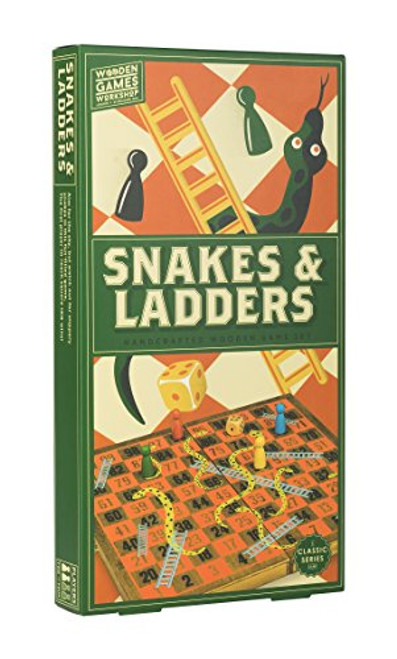 Professor Puzzle Wooden Games Workshop Snakes and Ladders