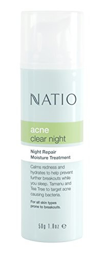 Natio Acne Clear Night Repair Moisture Treatment 50g