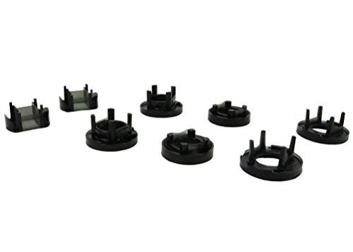 Nolathane REV0940016 Black Subframe Mount Bushing Front and Rear Mount Rear