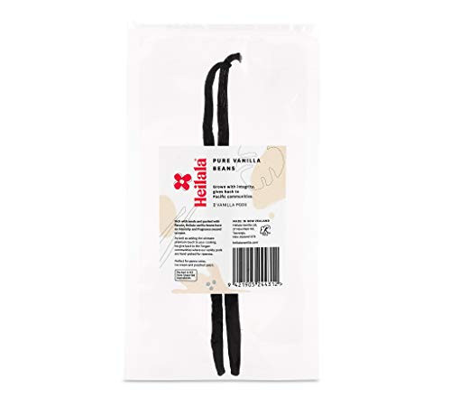Vanilla Beans  Grade A Gourmet Bourbon Variety for Baking HandSelected Whole Heilala Vanilla Beans from Polynesia Ethically Sourced the Choice of the Worlds Best Chefs  Bakers 2 Vanilla Beans