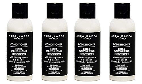 Acca Kappa White Moss Hair Conditioner 75 ml Travel Bottles  Set of 4