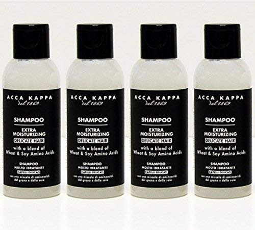 Acca Kappa White Moss Body Shampoo 75 ml Travel Bottles  Set of 4
