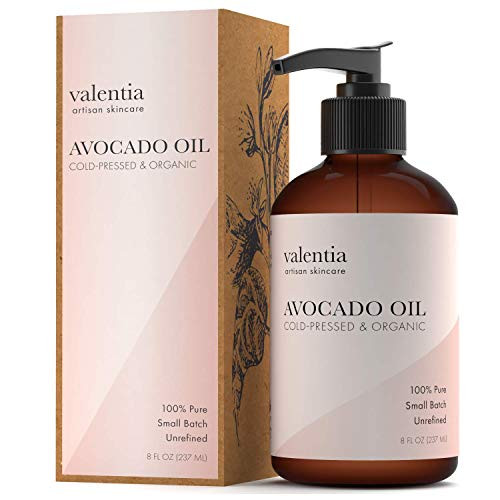Valentia Organic Avocado Oil 8 ounce ColdPressed