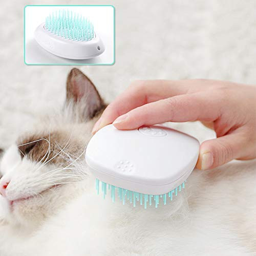 LANCHONG Cat Brush for Shedding and Grooming Cat Hair Remover for Long and Short Haired Cats Furminator for Cats Deshedding Brush Dog Grooming Brush Cat Hair Comb Blue LANCHONG Cat Brush for Shedding and Grooming Cat Hair Remover for Long and Short Haired Cats Furminator for Cats Deshedding Brush Dog Grooming Brush Cat Hair Comb Blue