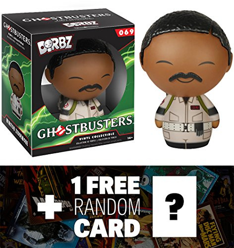 Ghostbusters Winston Zeddemore Funko Dorbz x Vinyl Figure  1 Free Classic Scifi  Horror Movies Trading Card Bundle 61616