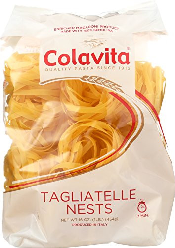 Colavita Tagliatelle Nest Pasta 1 Pound Pack of 10