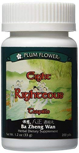 Eight Righteous Teapills Ba Zheng San Wan 200 ct Plum Flower by Plum Flower