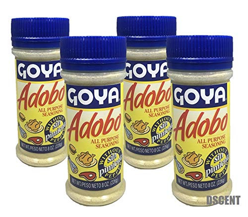 Goya Adobo All Purpose Seasoning without Pepper 80 OZ 4 VALUE PACK