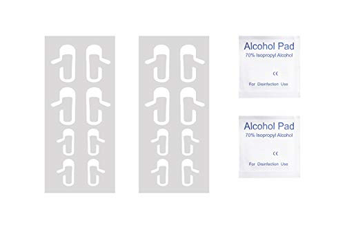 OzniumX Door Exit Decal for Tesla Model 3 White Luminous Button Sticker Kit Door Open Set