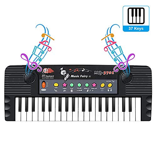 Shayson Keyboard Piano for Kids 37 Keys Electronic Organ Piano Keyboard with Microphone Musical Educational Toys for Kids