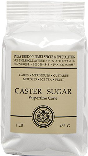 India Tree Caster Sugar 1 Pound Pack of 6