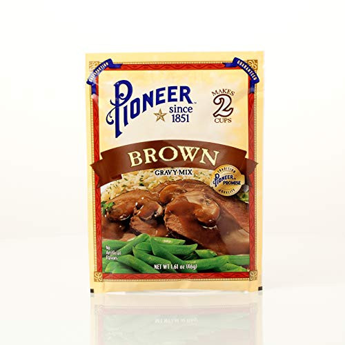 Pioneer Brown Gravy Mix 161 Ounce Pack of 12 Pioneer Brown Gravy Mix 161 Ounce Pack of 12