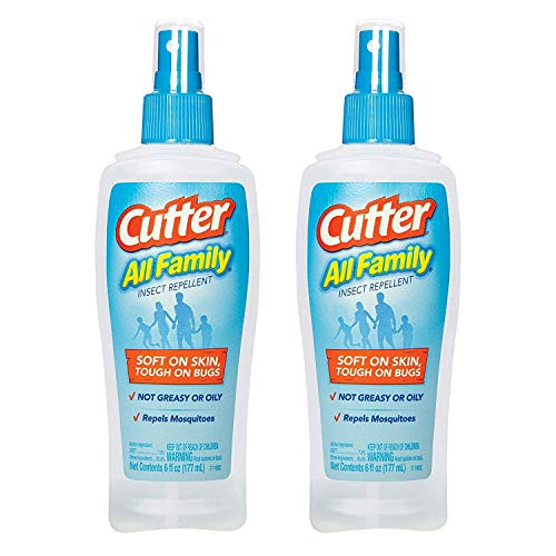 Cutter 51072 6Ounce All Family Insect Repellent Pump Spray Case Pack of 2