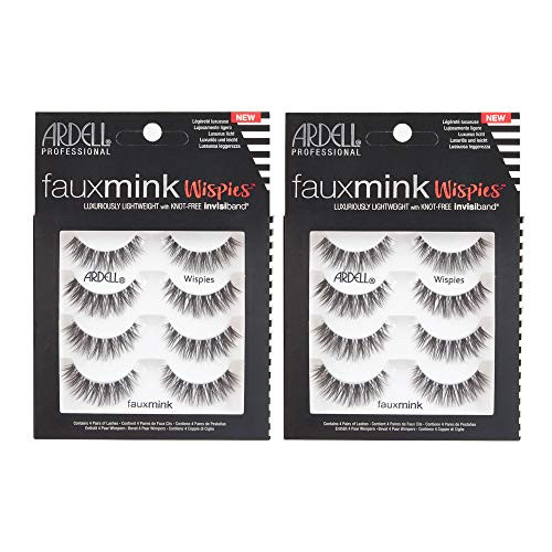 Ardell False Lashes Faux Mink Wispies Multipack 2 pk x 4 pairs