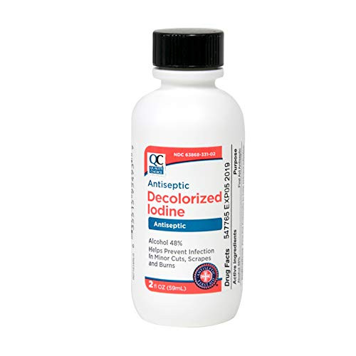 Quality Choice Iodine Decolorized 2OZ