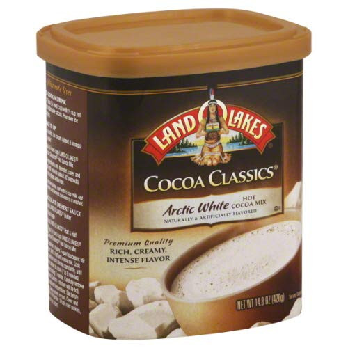Land O Lakes Cocoa Classics Arctic White Hot Cocoa Mix 148 ounce Pack of 6