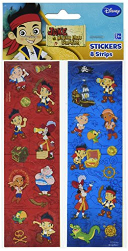 Disney Jake and the Neverland Pirates Sticker  Party Favor  96 Sheets