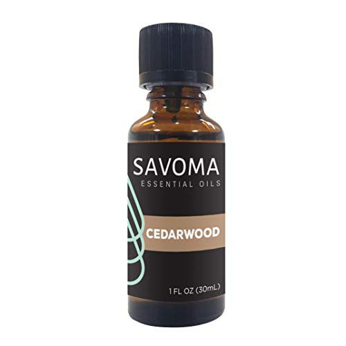 Savoma Essential Oil Cedarwood 1 Fluid Ounce Pack of 12