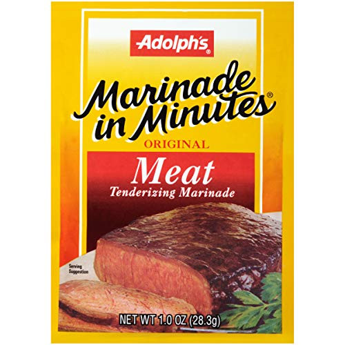Adolphs Marinade In Minutes Meat Marinade Meat Tenderizer  Holiday Marinade 1 oz Pack of 24