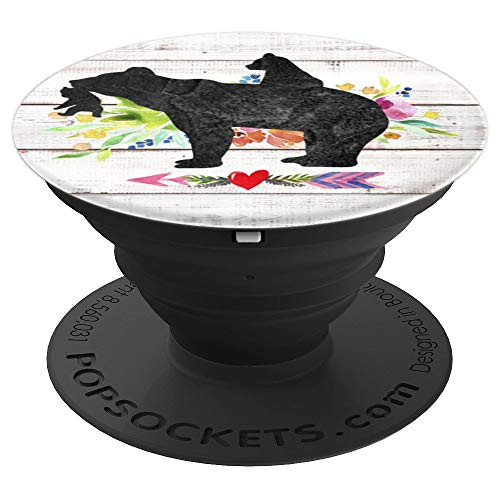 Shiplap Mama Bear Cubs Floral Phone Grip for Mom PopSockets Grip and Stand for Phones and Tablets Shiplap Mama Bear Cubs Floral Phone Grip for Mom PopSockets Grip and Stand for Phones and Tablets