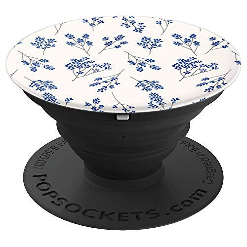 Cute Floral Pattern Lavender Flower Gifts for Girls PopSockets Grip and Stand for Phones and Tablets