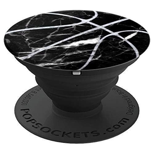 Basketball with black phone stand PopSockets Grip and Stand for Phones and Tablets