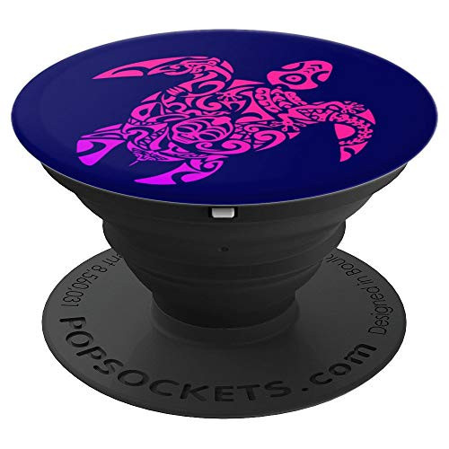Blue Ocean Sea Turtle Pop Socket Purple Sea Turtle Pink Grip PopSockets Grip and Stand for Phones and Tablets