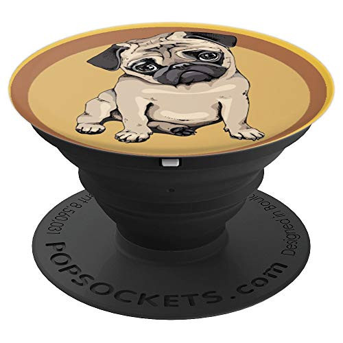 Cute Pug Dog PopSockets Grip and Stand for Phones and Tablets Cute Pug Dog PopSockets Grip and Stand for Phones and Tablets