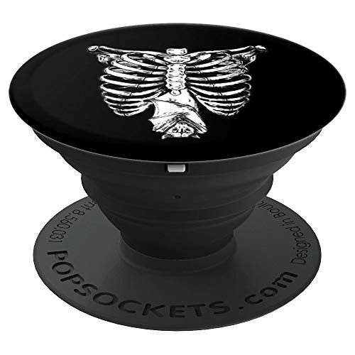 Skeleton Ribs Bat PhoneGrip Cool Easy Christmas Gift PopSockets Grip and Stand for Phones and Tablets